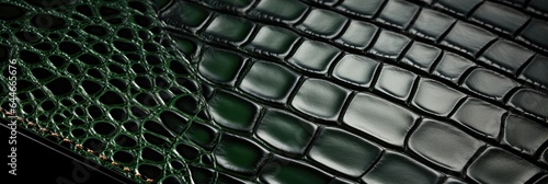An image showing the luxurious texture of crocodile leather.