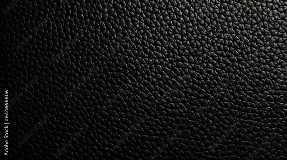 black leather texture background for design. generative AI black leather texture background for design. generative AI