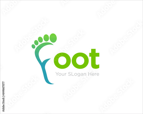 foot care logo designs for spa and clinic