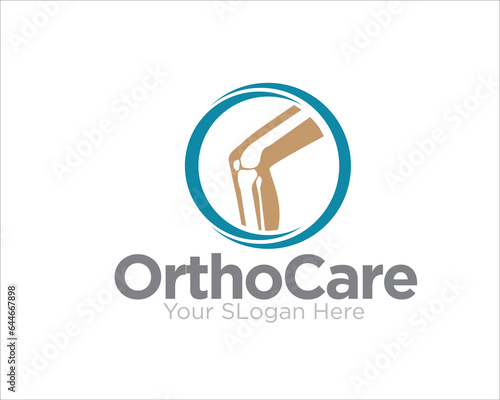 bone health care logo designs for medical service and clinic logo