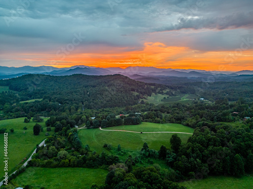 Wallpaper Mural sunset at church  Torontodigital.ca