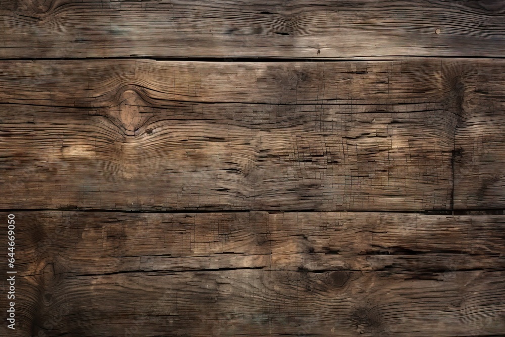 Fototapeta premium old wood texture, generative AI