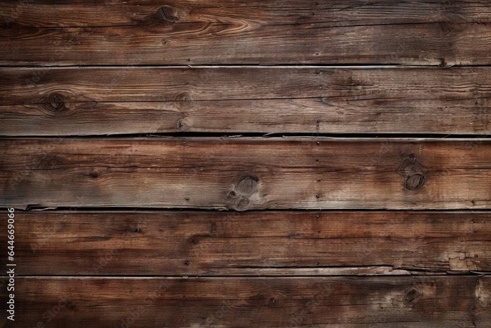 Naklejka premium old wood texture, generative AI
