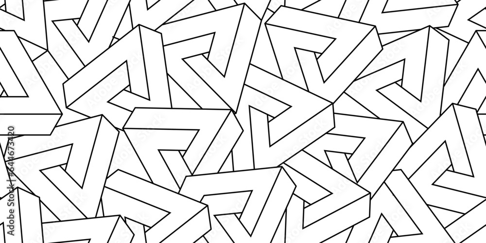 black white triangle illusion seamless pattern black white triangle illusion seamless pattern