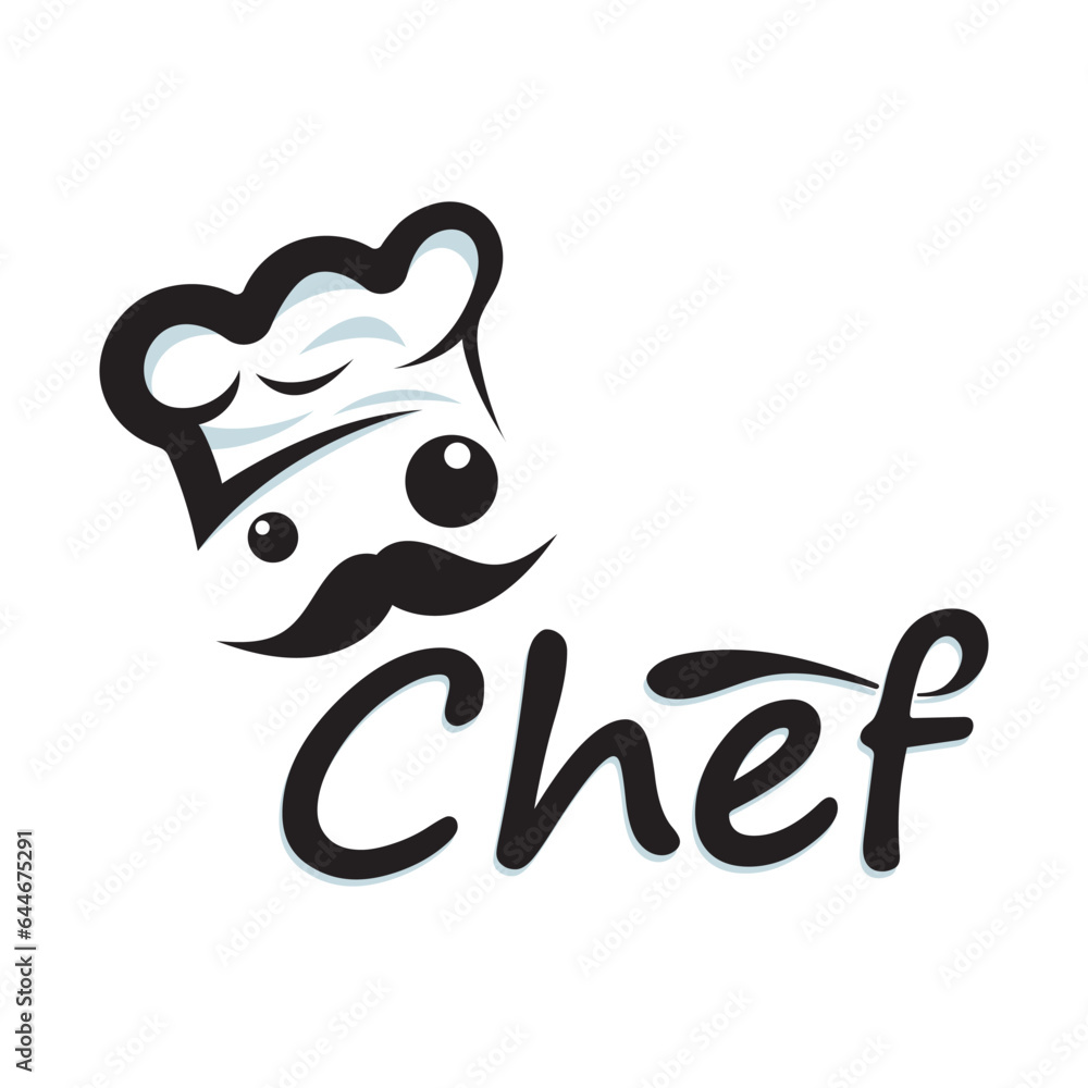 professional logo chef or kitchen chef hat.for business,home cook,and restaurant chef.bakery,vector professional logo chef or kitchen chef hat.for business,home cook,and restaurant chef.bakery,vector