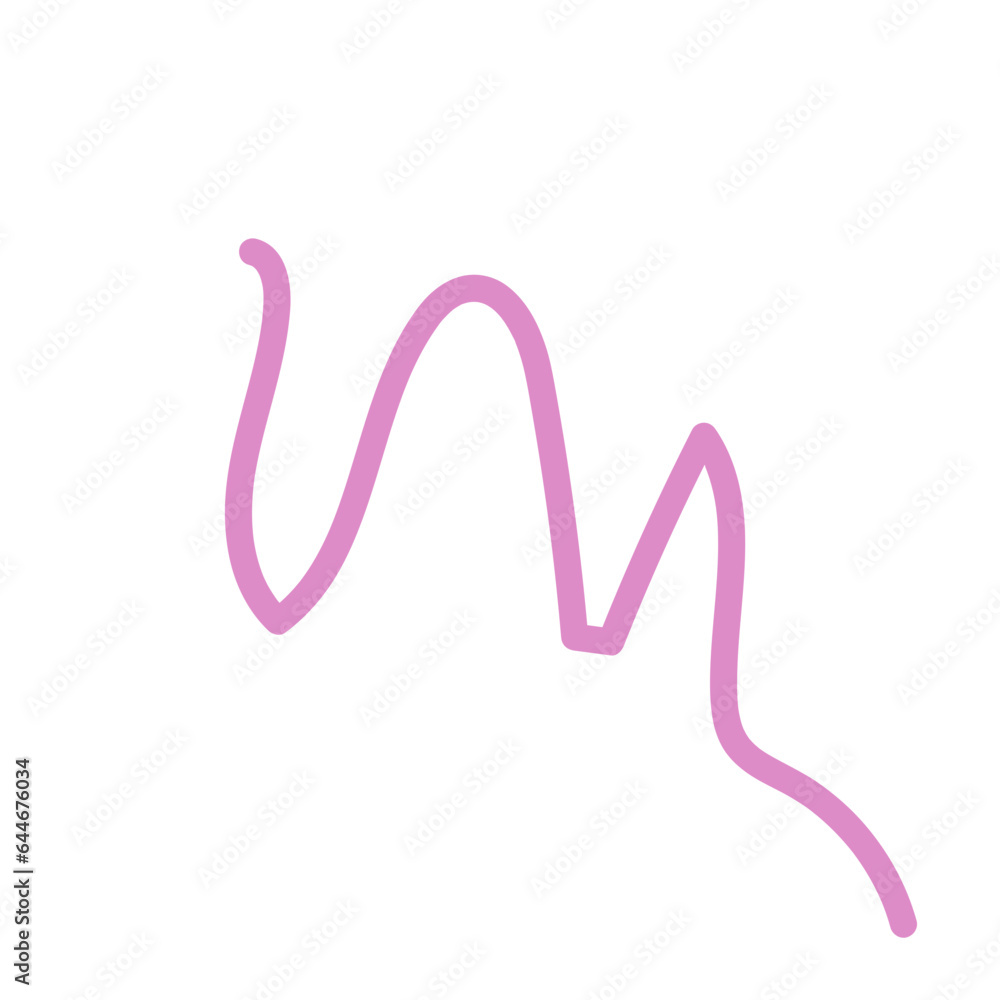 Red Pink Orange Squiggles Lines Vectors Red Pink Orange Squiggles Lines Vectors