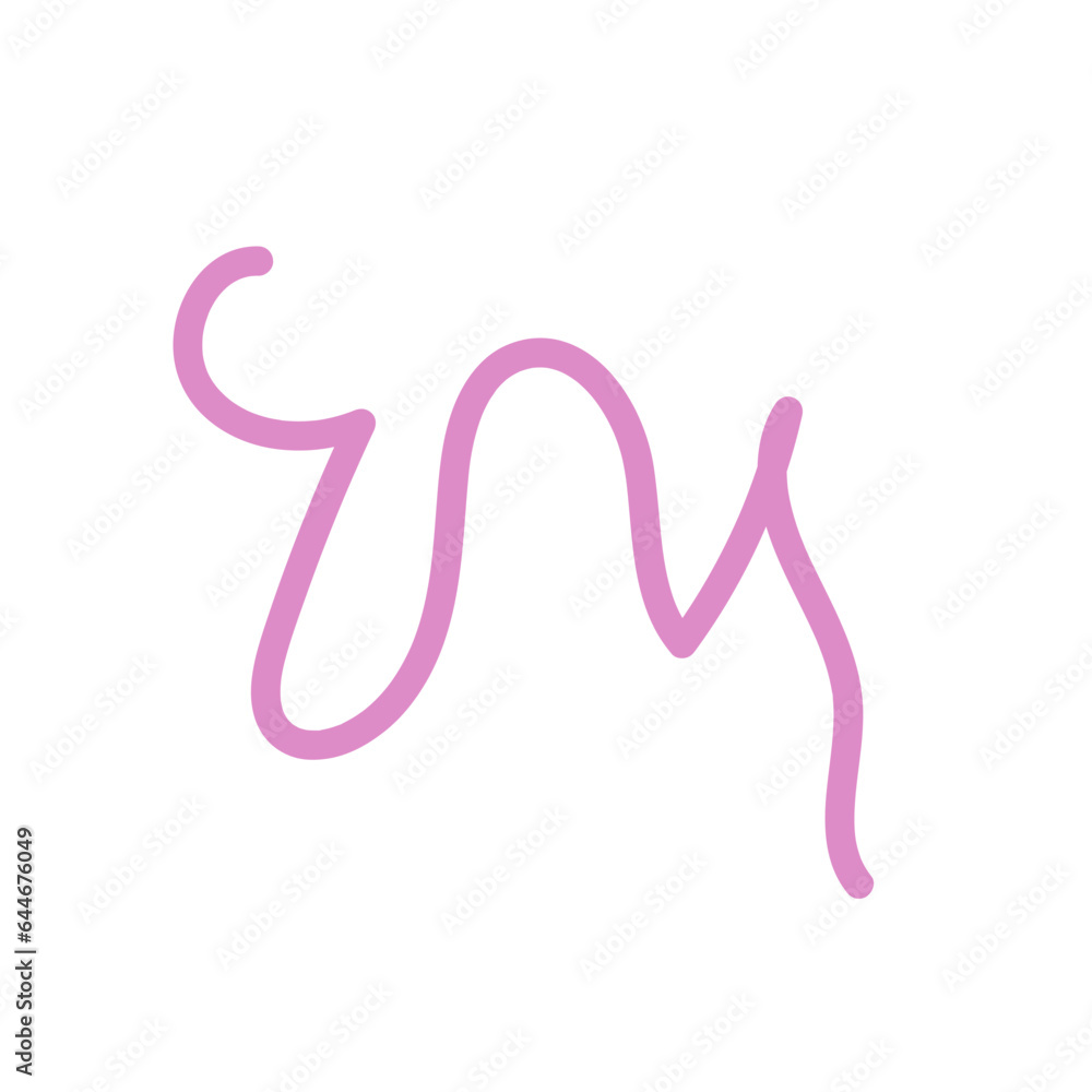 Red Pink Orange Squiggles Lines Vectors Red Pink Orange Squiggles Lines Vectors