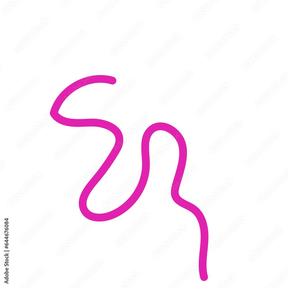 Red Pink Orange Squiggles Lines Vectors Red Pink Orange Squiggles Lines Vectors