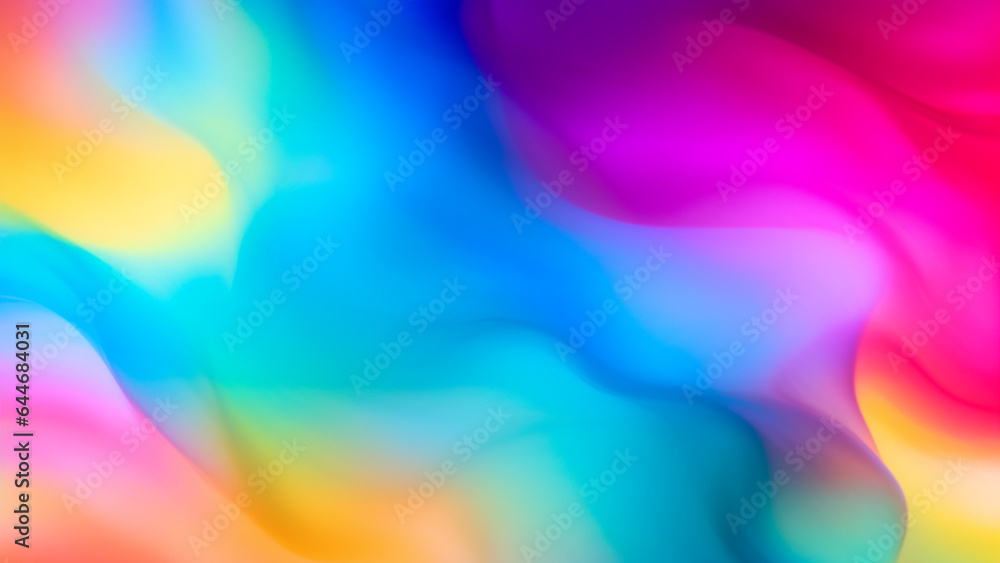 Colorful gradient background, Melting rainbow abstract background, Generative AI Colorful gradient background, Melting rainbow abstract background, Generative AI