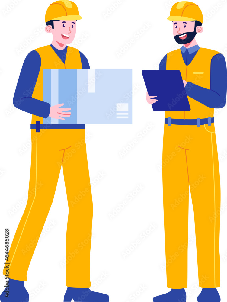 Labor Day character illustration Labor Day character illustration