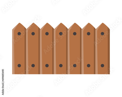 garden wooden fence protection