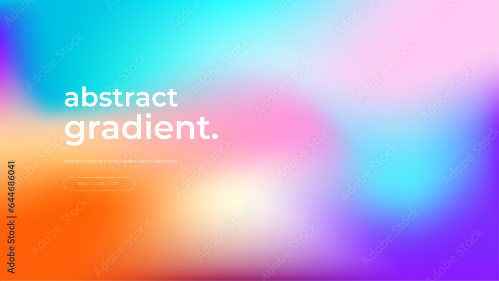 Colorful gradient background abstract vibrant Colorful gradient background abstract vibrant