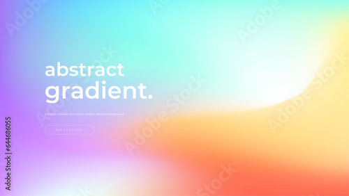 Colorful gradient background design abstract © Badr Warrior