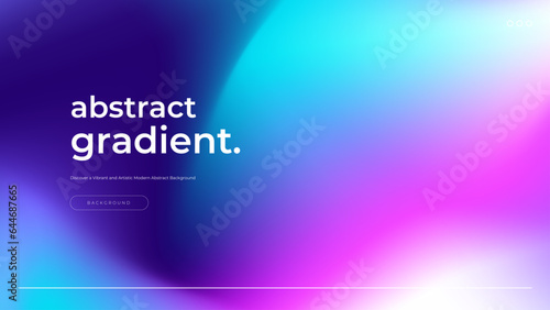 Vector abstract colorful blend gradient background