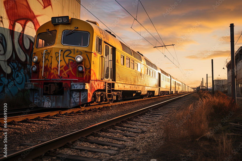 train on railway, generative ai train on railway, generative ai
