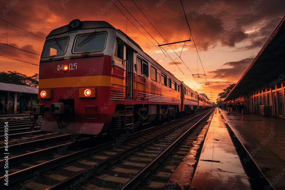 train on railway, generative ai train on railway, generative ai