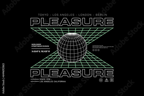 Modern urban streetwear graphic tee quotes design templates