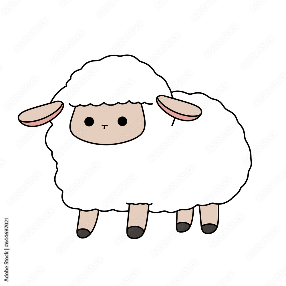 Sheep Illustration Sheep Illustration