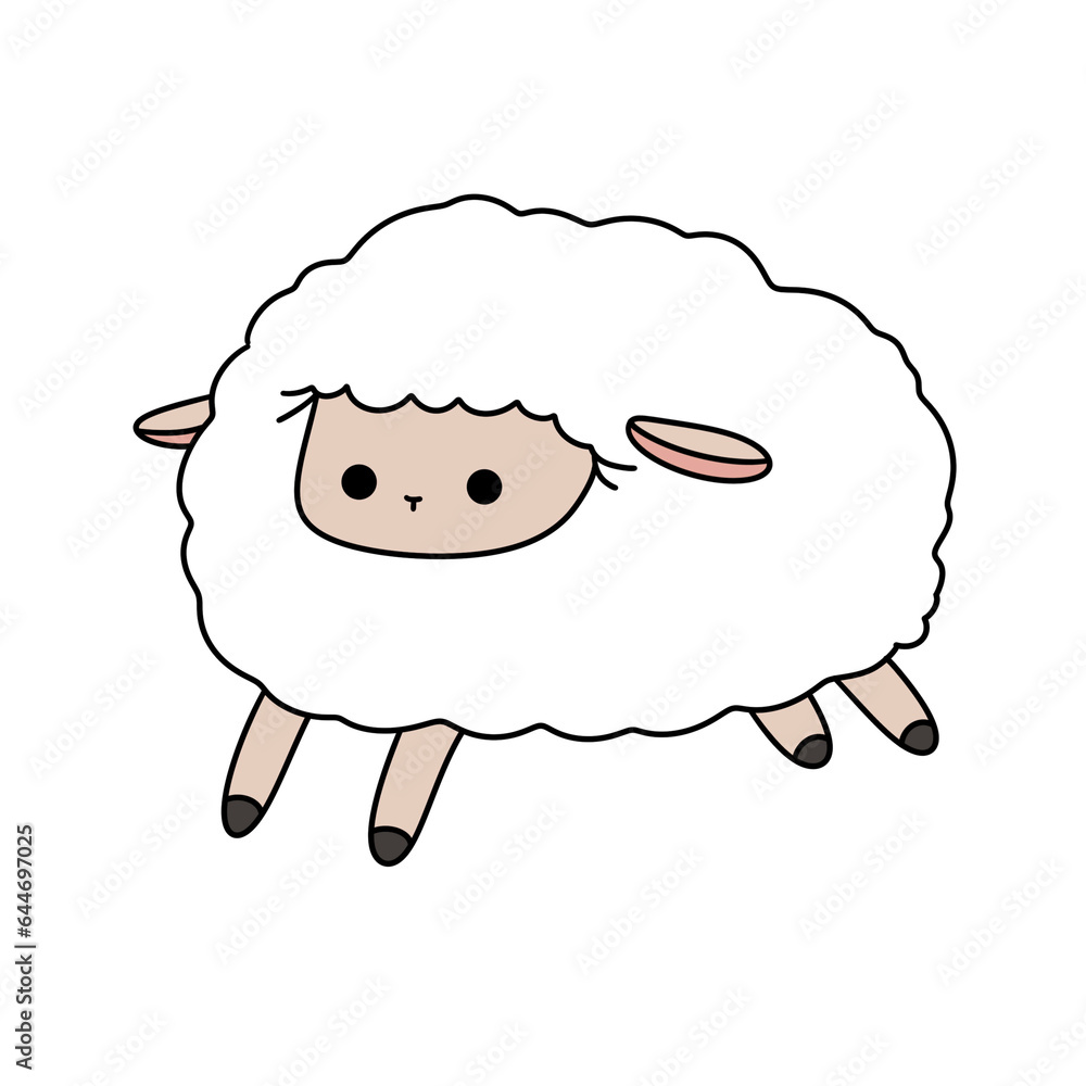 Sheep Illustration Sheep Illustration