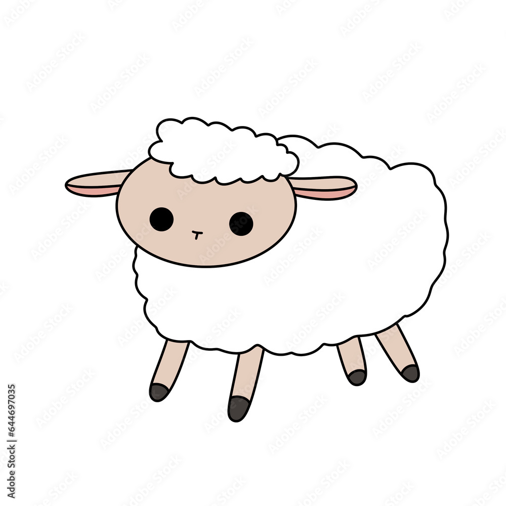 Sheep Illustration Sheep Illustration