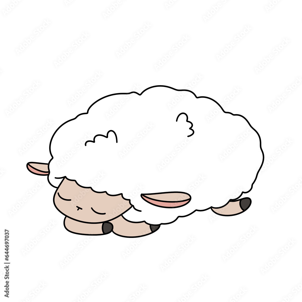 Sheep Illustration Sheep Illustration