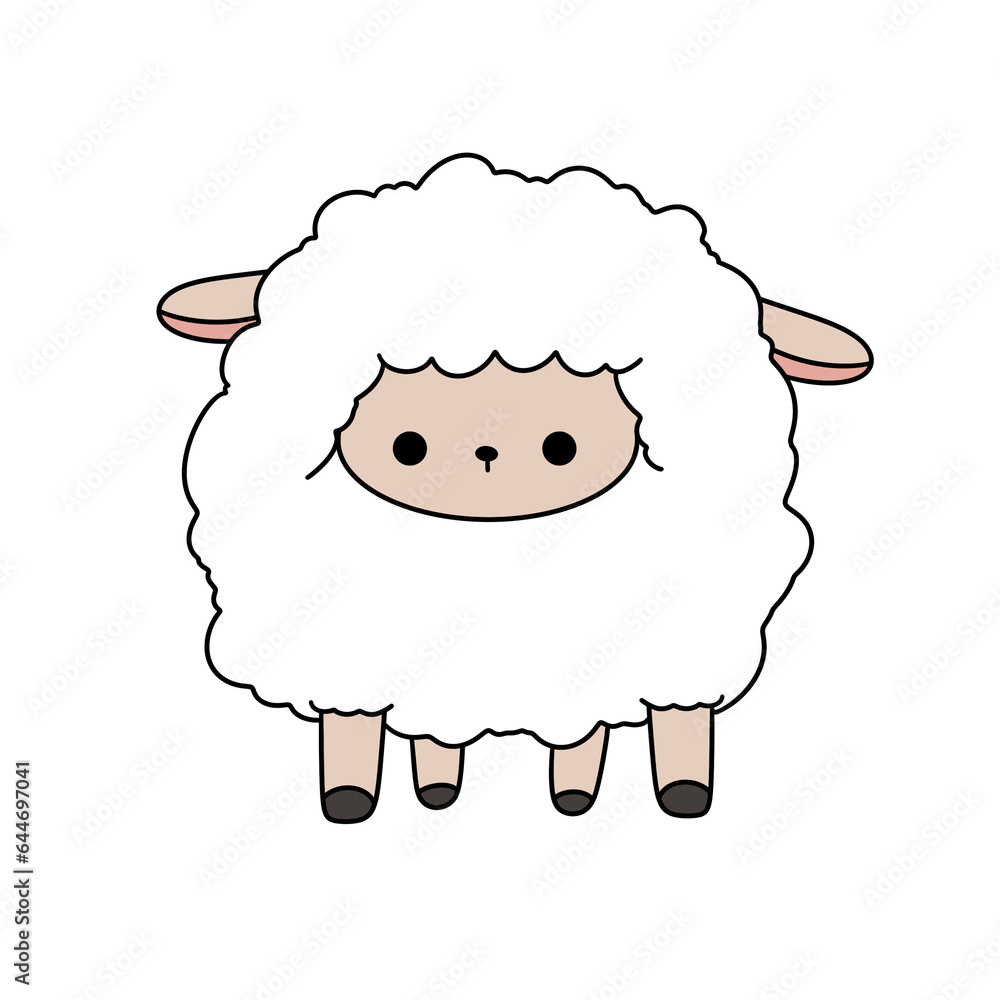 Sheep Illustration Sheep Illustration