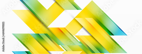 Minimalist backdrop featuring dynamic diagonal gradient lines. Sleek movement crafts artful dance of colors, blending modern aesthetics with captivating simplicity