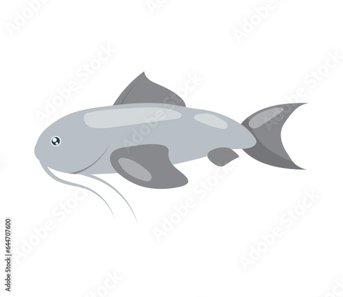 catfish sea life icon