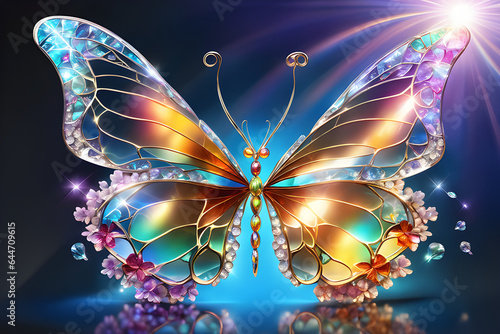 butterfly, Generative AI