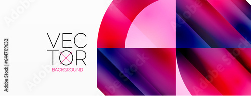 Minimalist marvel - squares and circles unite in harmonious geometry. Muted tones weave serene backdrop where structured tiles form dance of timeless elegance, epitomizing modern simplicity