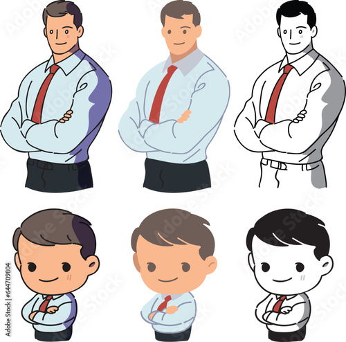 비지니스 맨 일러스트