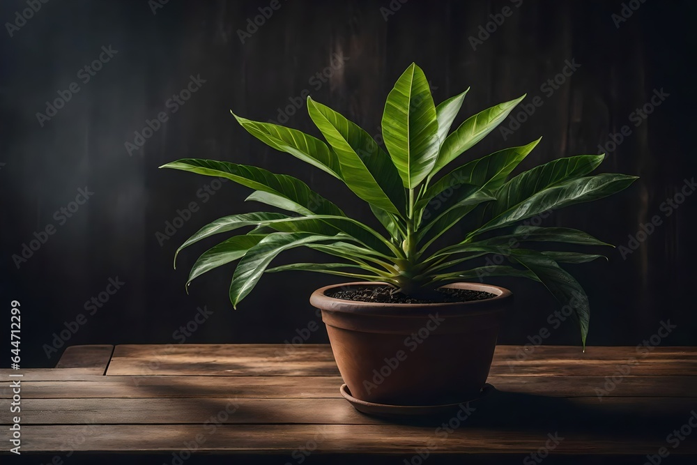 plant in a pot