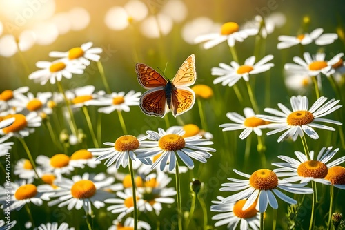 butterfly on a flower © Nazir