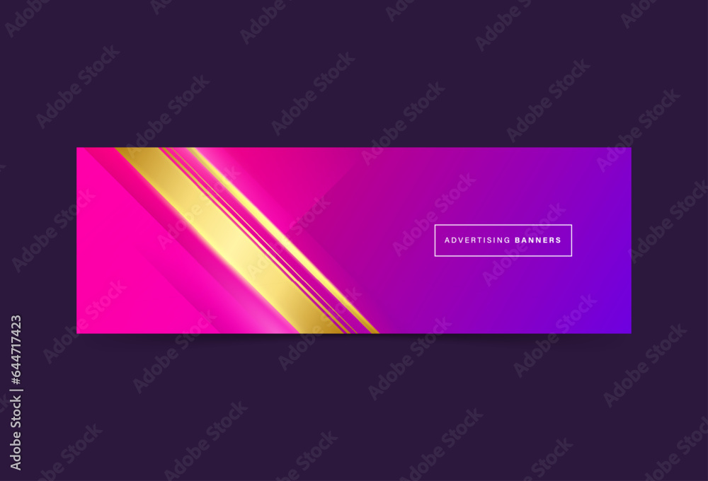 modern banner background, purple and blue gradation, slash gold, abstract memphis , eps 10 modern banner background, purple and blue gradation, slash gold, abstract memphis , eps 10