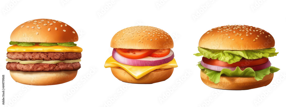 hamburger . Generative AI hamburger . Generative AI