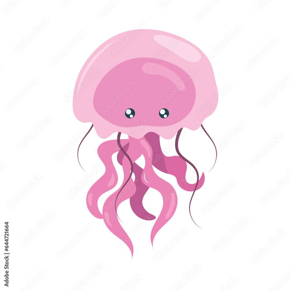 jellyfish sea life icon jellyfish sea life icon