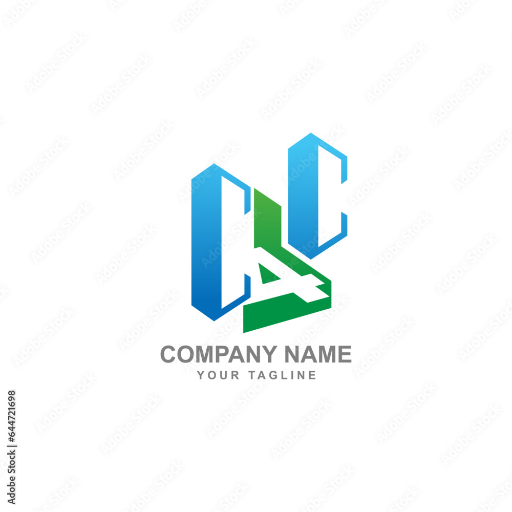 C4 Logo Design Template Vector Graphic Branding Element Building, Real estate. C4 Logo Design Template Vector Graphic Branding Element Building, Real estate.