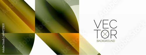 Minimalist marvel - squares and circles unite in harmonious geometry. Muted tones weave serene backdrop where structured tiles form dance of timeless elegance, epitomizing modern simplicity