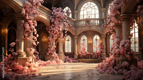 Prince and Empress wedding background