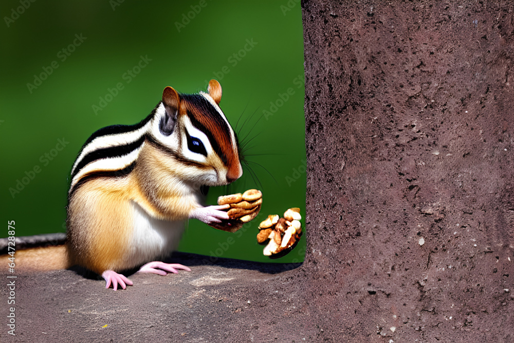 Fototapeta premium squirrel on a tree