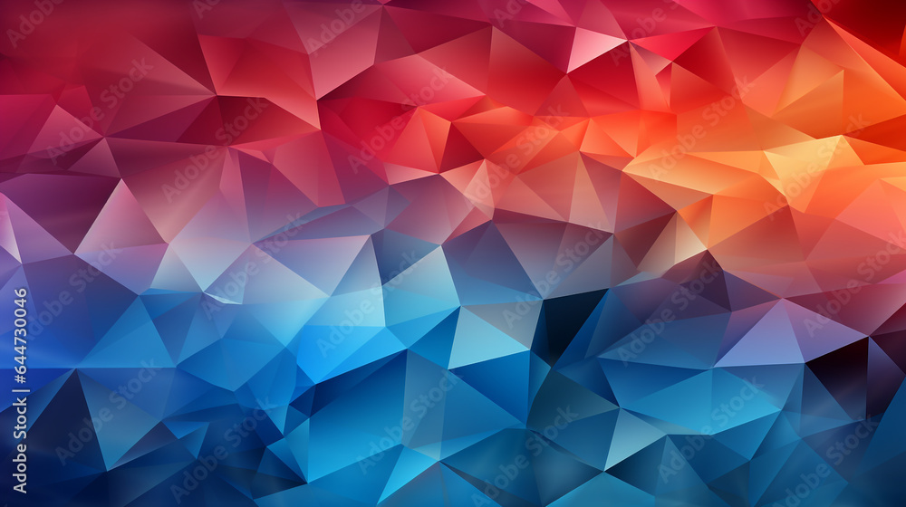 Colorful polygon background Colorful polygon background