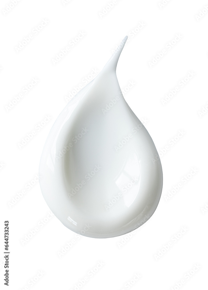 cosmetic smears cream texture on transparent background cosmetic smears cream texture on transparent background