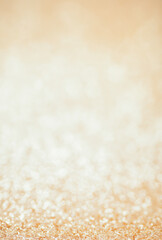 shiny background sparkle in gold color lights bokeh defocus