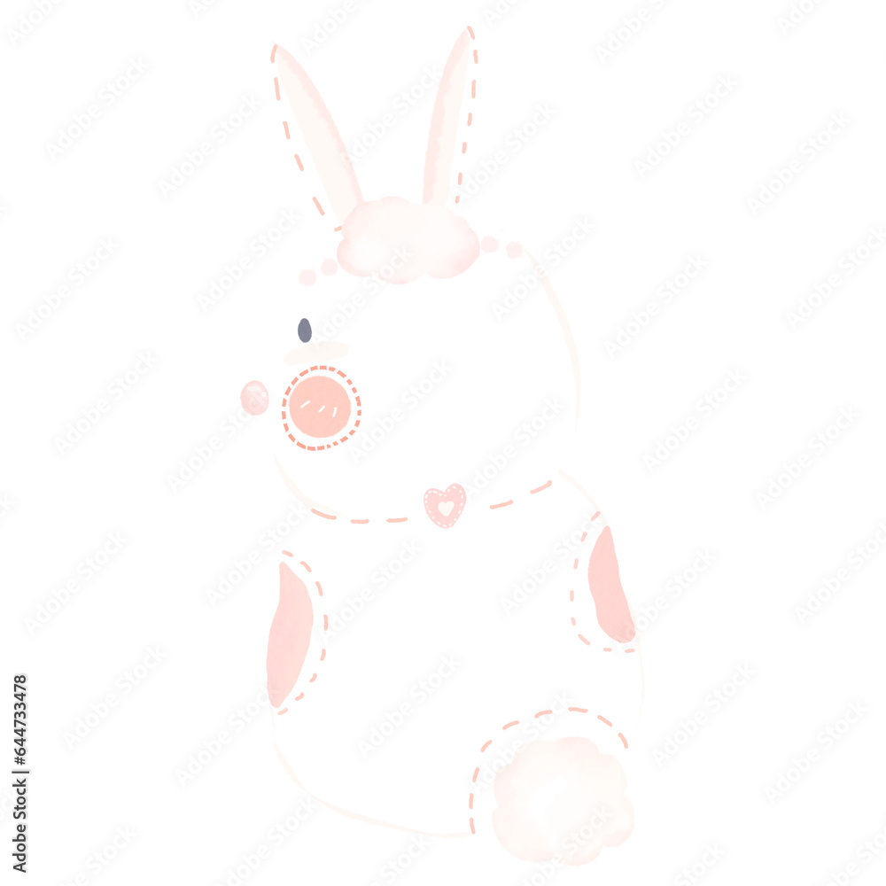 Obraz premium cute bunny rabbit