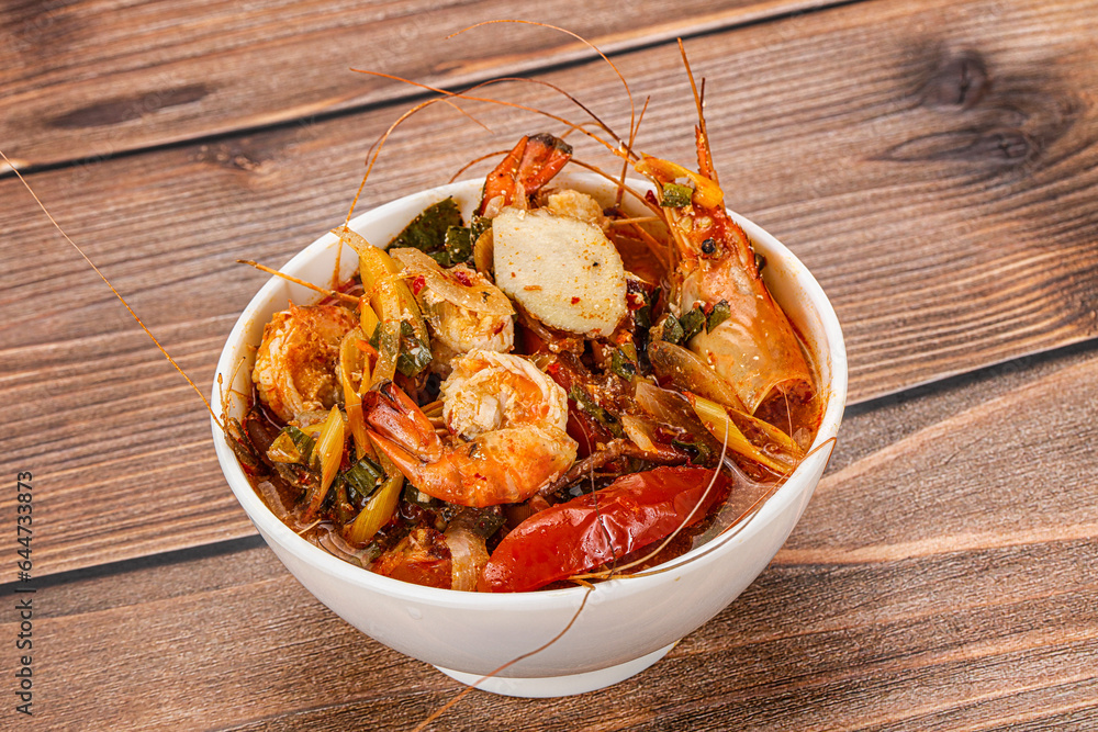 Thai traditional Tom Yum soup Thai traditional Tom Yum soup