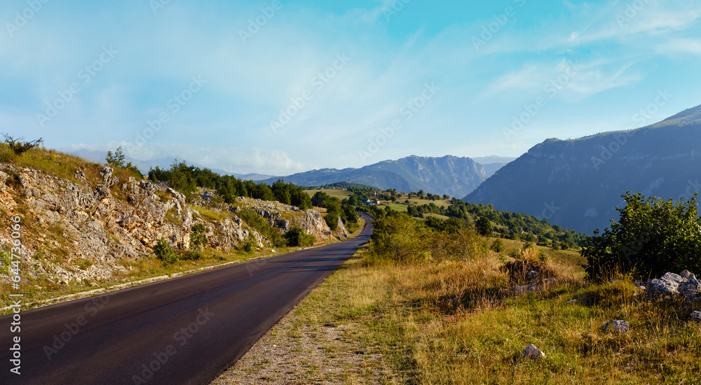 Summer mountain Durmitor National Park, Montenegro Summer mountain Durmitor National Park, Montenegro