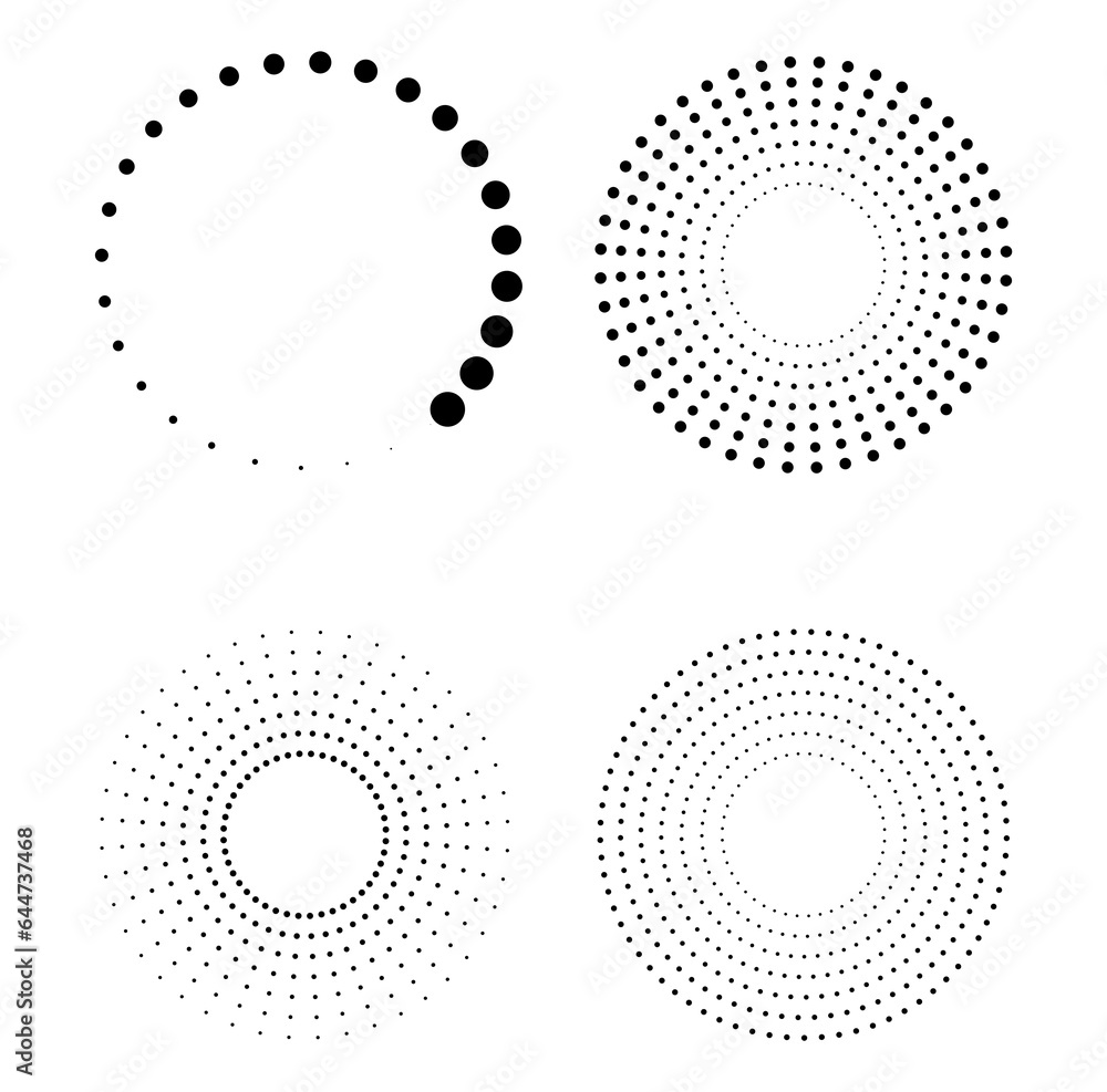 dot circle set
