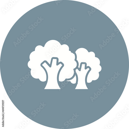 Deciduous Tree Icon