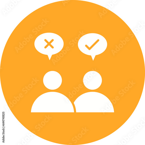 People Disagree Icon