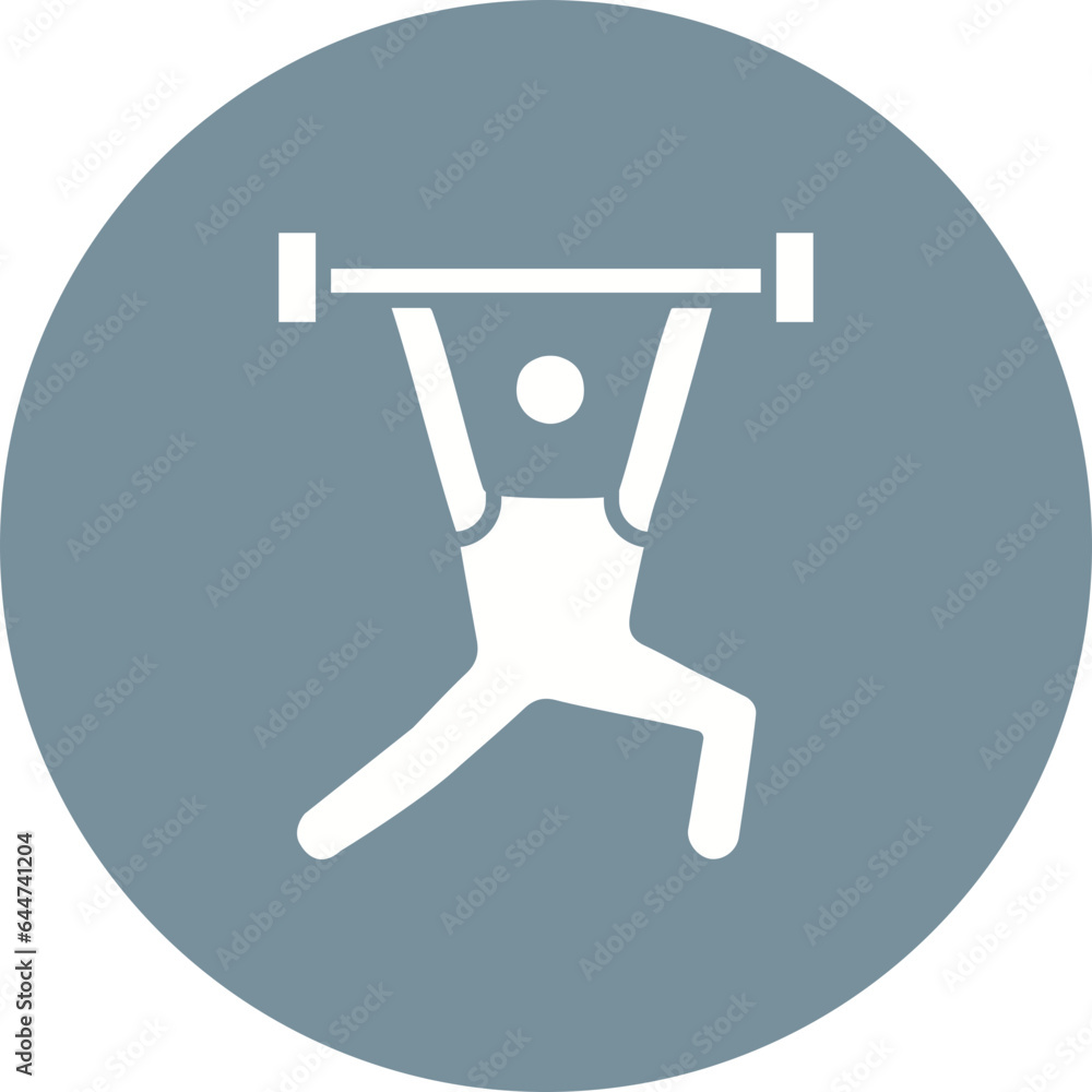 Weightlifter Icon Weightlifter Icon